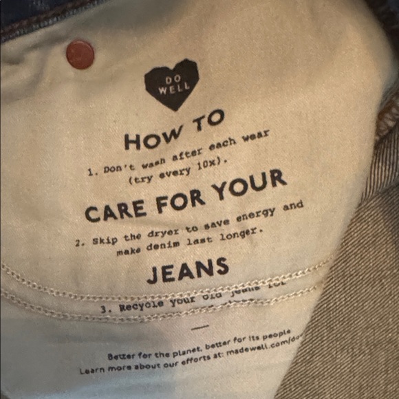 Madewell mid rise 90s straight jeans | Women’s Size 31 - Picture 4 of 10